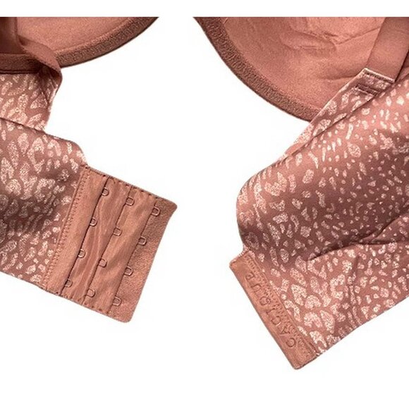 Cacique Lightly Lined Full Coverage Animal Print Bra 38F - Picture 3 of 6